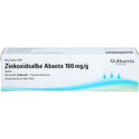Zinkoxidsalbe Abanta 100 mg/G null