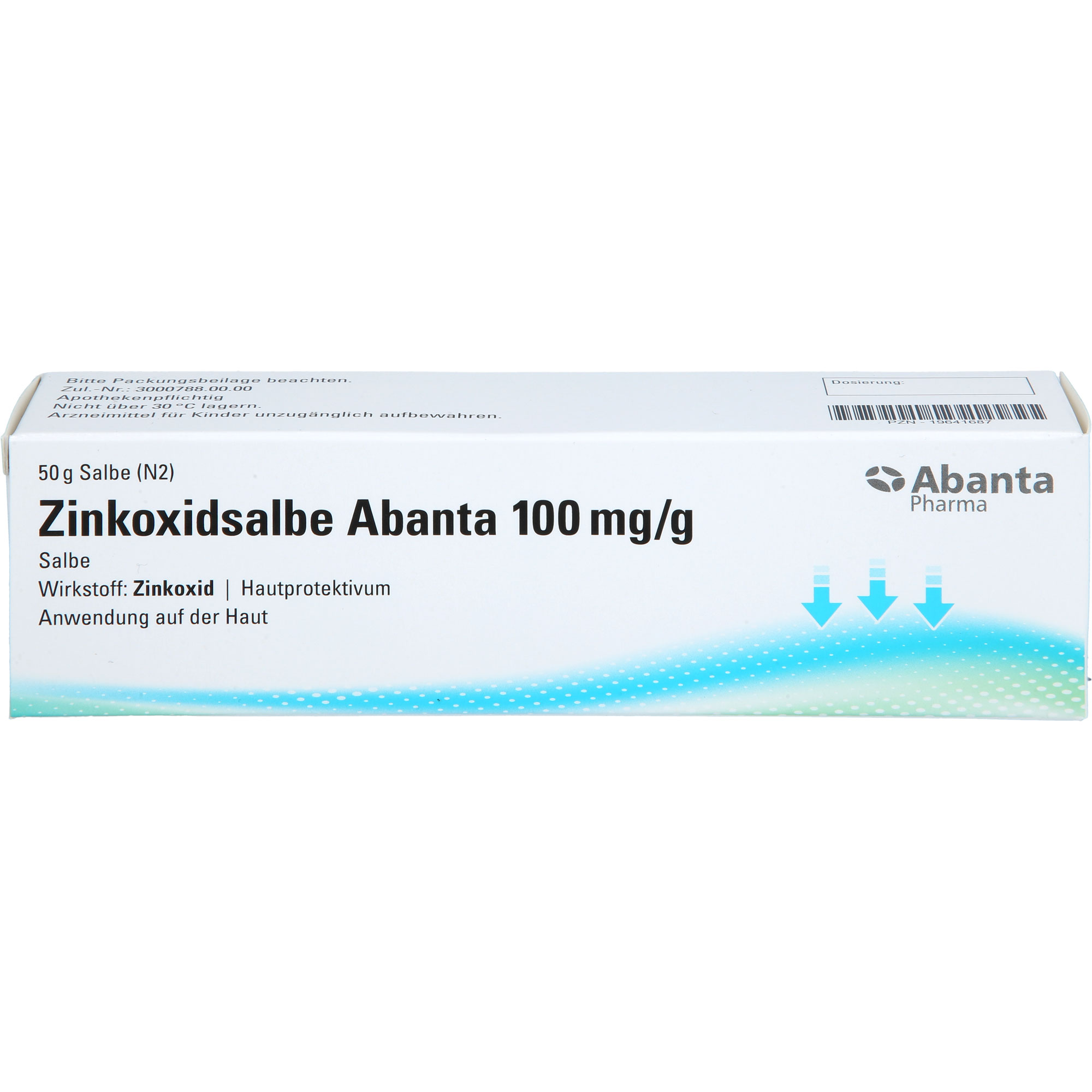 Zinkoxidsalbe Abanta 100 mg/G null