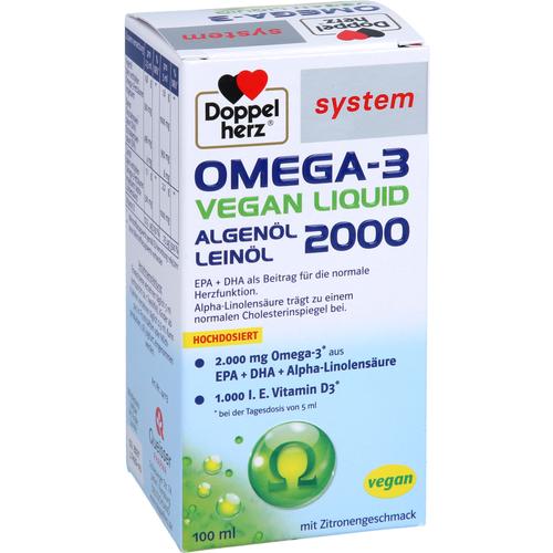 Doppelherz Omega-3 Vegan Liquid 2000 System 100 ml Queisser Pharma bei onfy.de kaufen 19294576