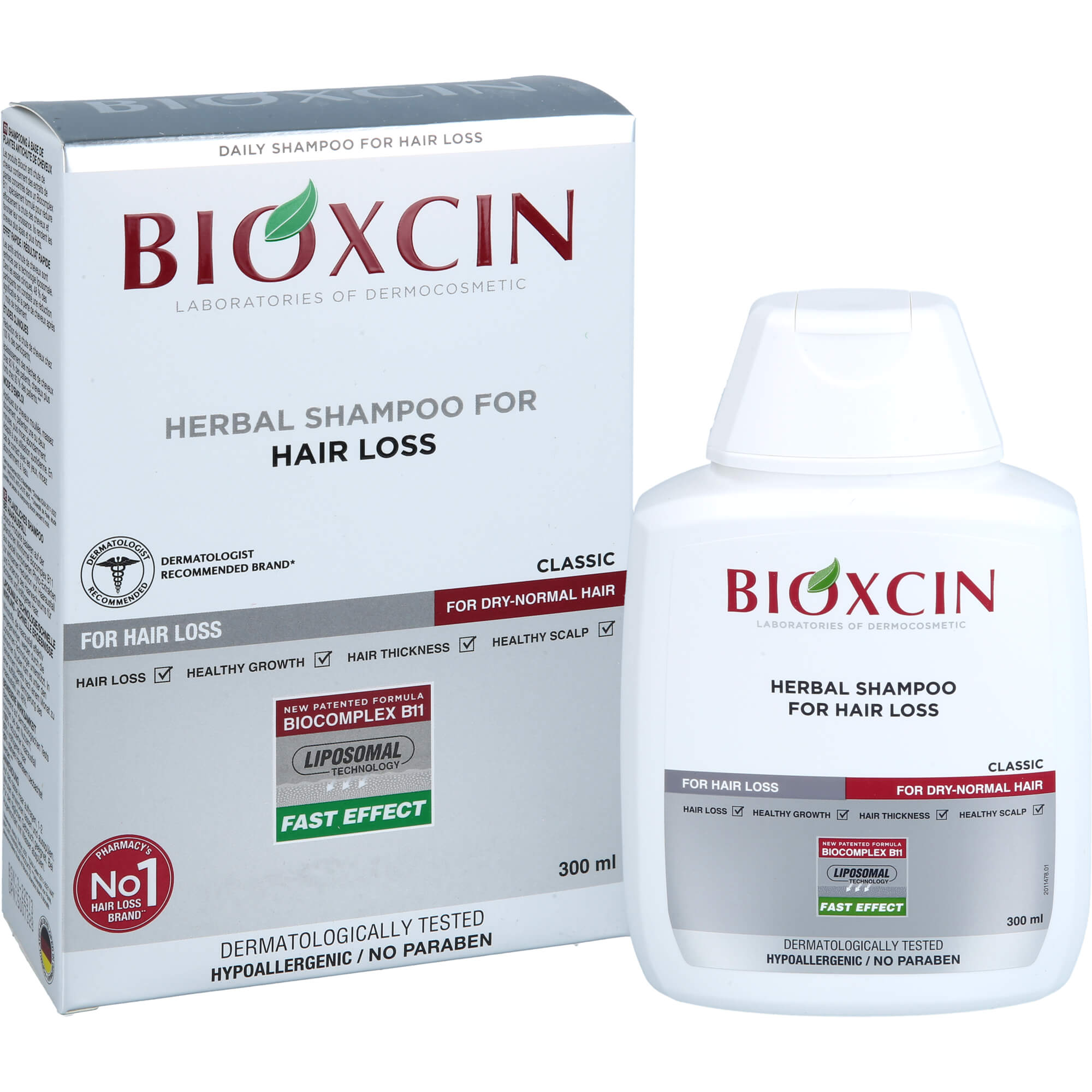 Bioxcin gegen Haarausfall Normal Trockenes Haar 300 ml BIOTA Laboratories bei onfy.de kaufen 19216211