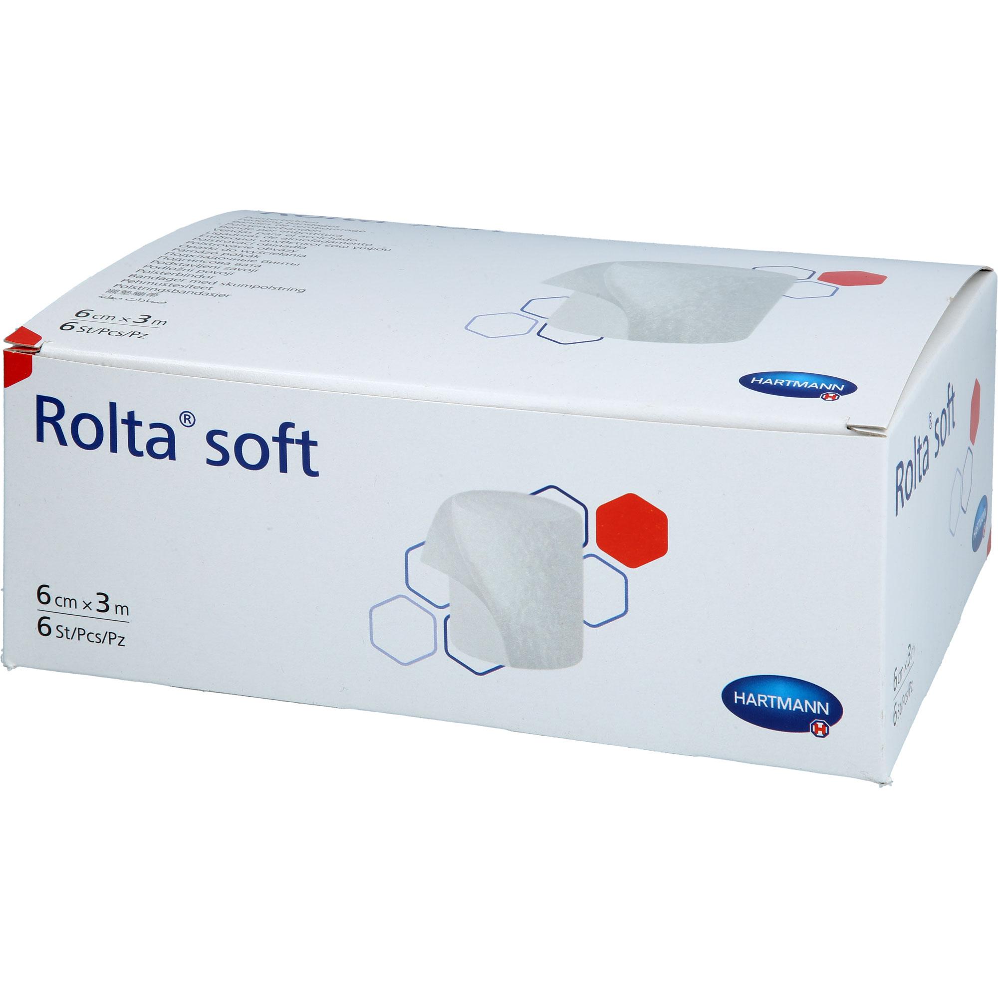 Rolta Soft Synth.-Wattebinde 6 cmx3 M 6 St ToValCare bei onfy.de kaufen 19786115