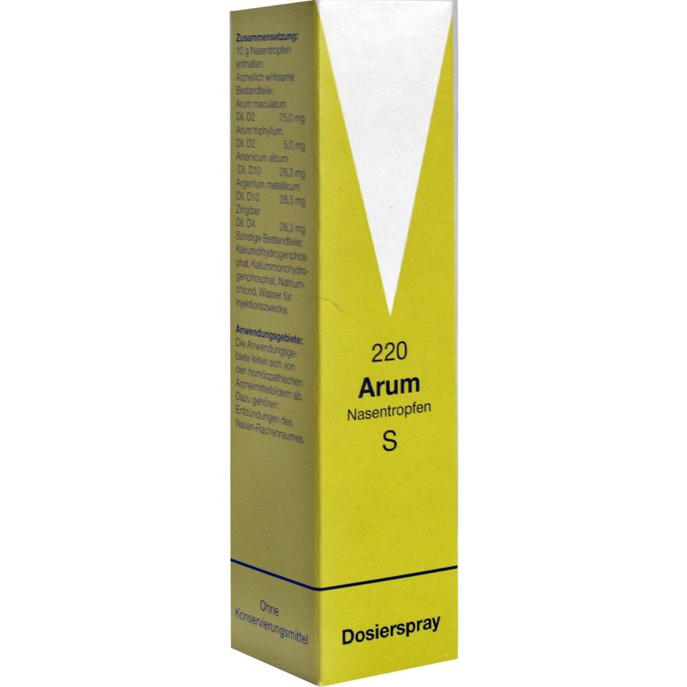 Arum Nasentropfen S 220 null