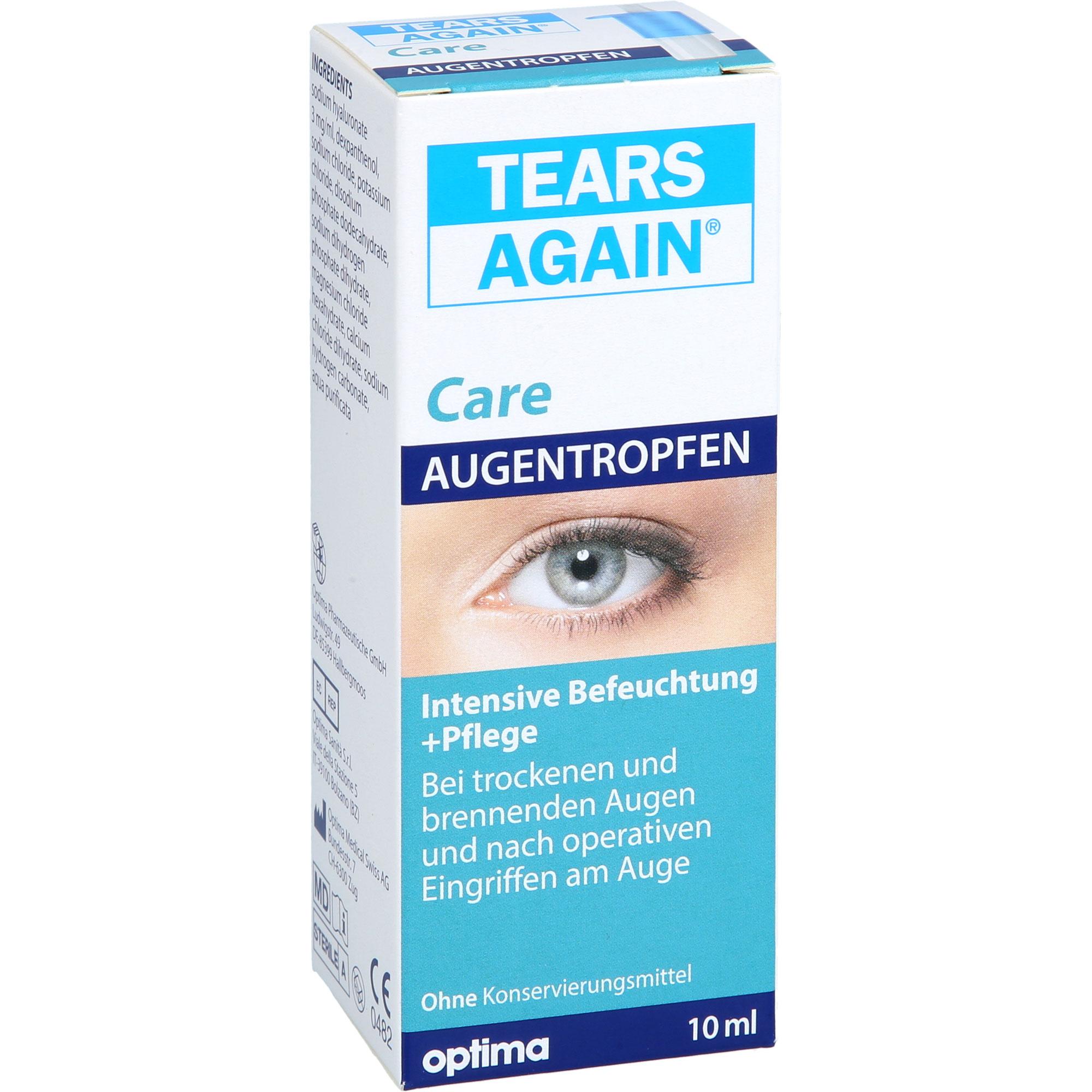Tears Again Care Augentropfen 10 ml OPTIMA Pharmazeutische bei onfy.de kaufen 19477064