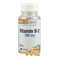 Vitamin B2 100 mg Solaray null