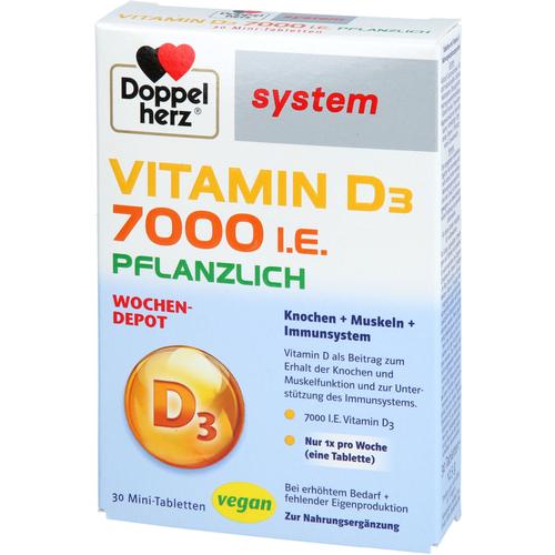 Doppelherz Vitamin D3 7000 I.e. Pflanzlich System 30 St Queisser Pharma bei onfy.de kaufen 19413093