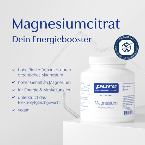 Pure Encapsulations Magnesium Magnesiumcitrat 180 St pro medico bei onfy.de kaufen 05132634