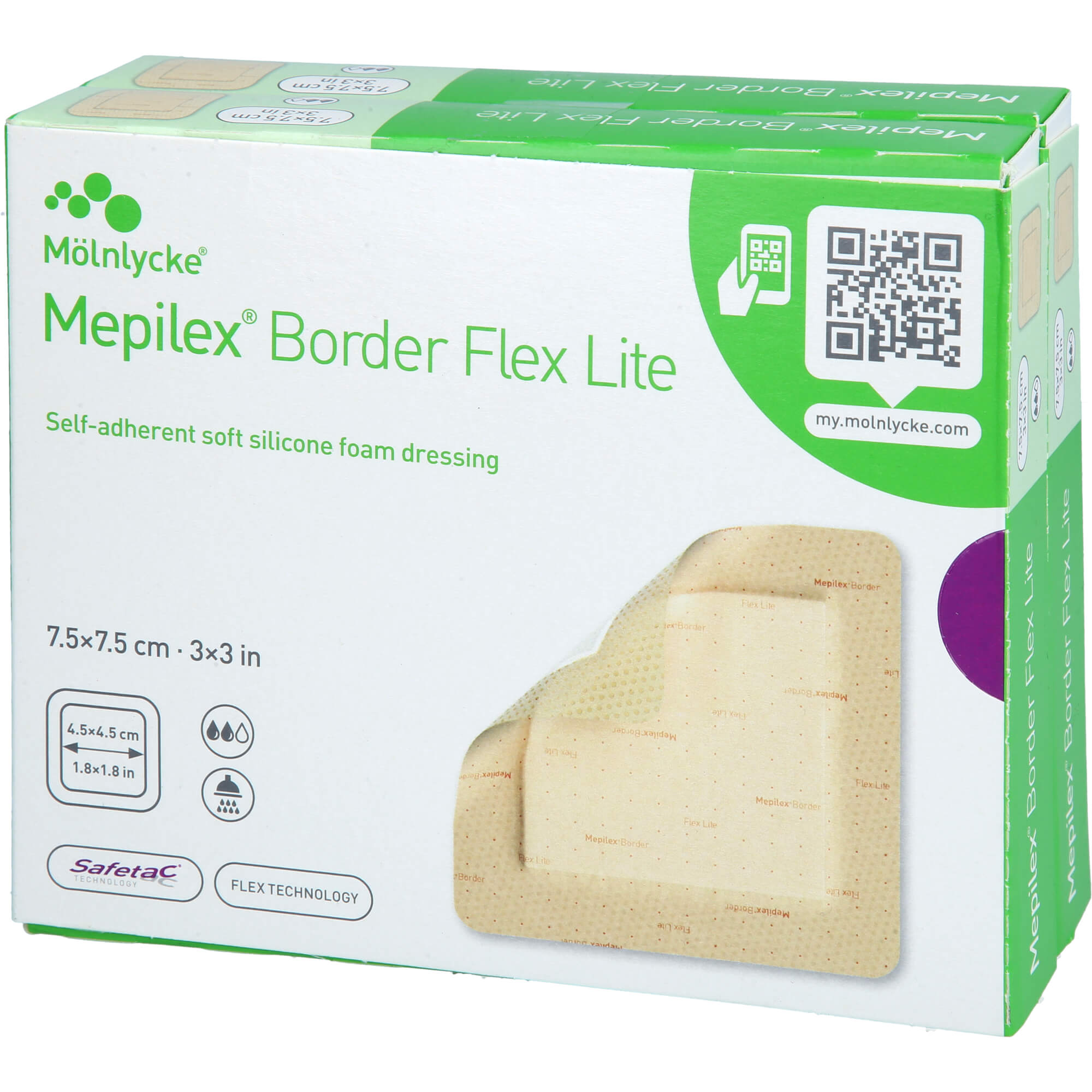Mepilex Border Flex Lite 7.5 x 7.5 cm 10 St C P C medical bei onfy.de kaufen 18718749