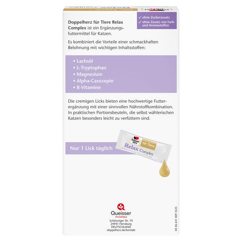 Doppelherz für Tiere Relax Complex für Katzen 25x10 g Queisser Pharma bei onfy.de kaufen 18450169