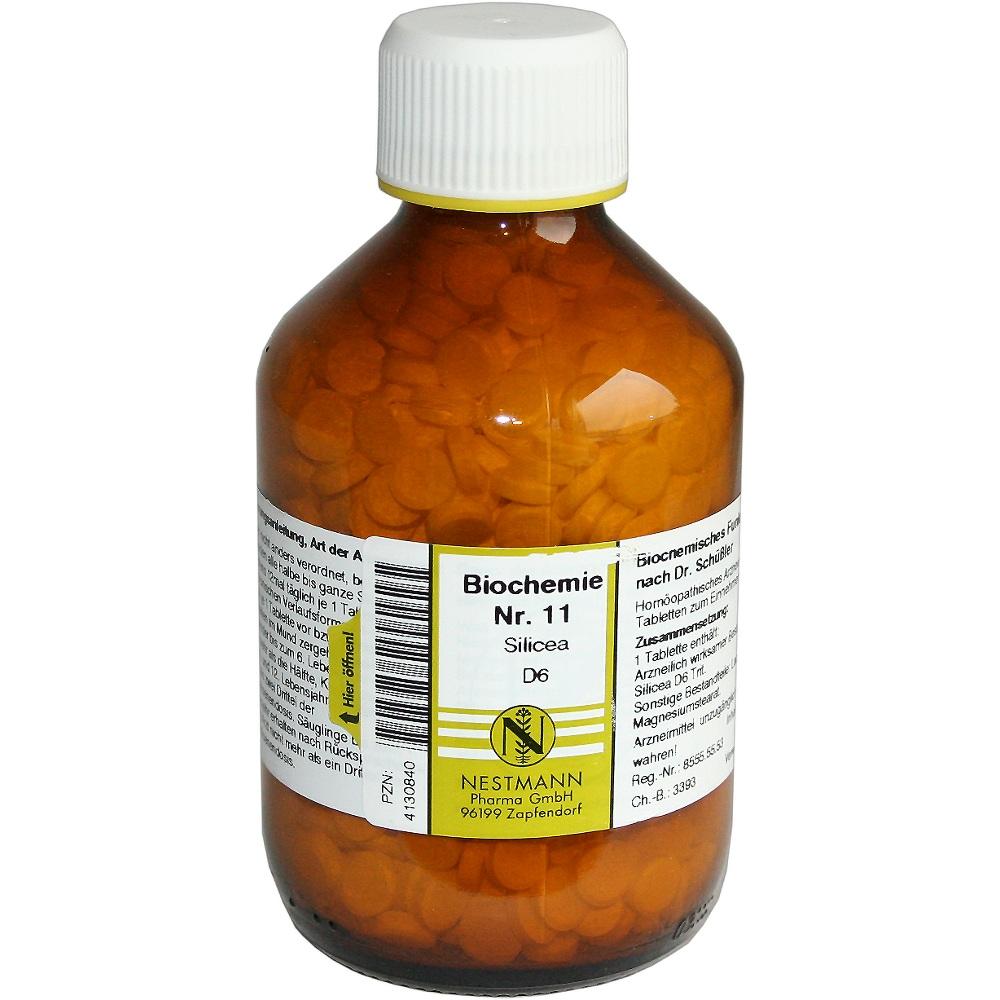 Biochemie Nestmann Nr.11 Silicea D 6 null