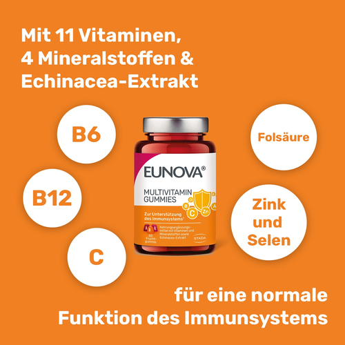 Eunova Multivitamin Gummies 60 St STADA Consumer Health Deutschland bei onfy.de kaufen 18747113