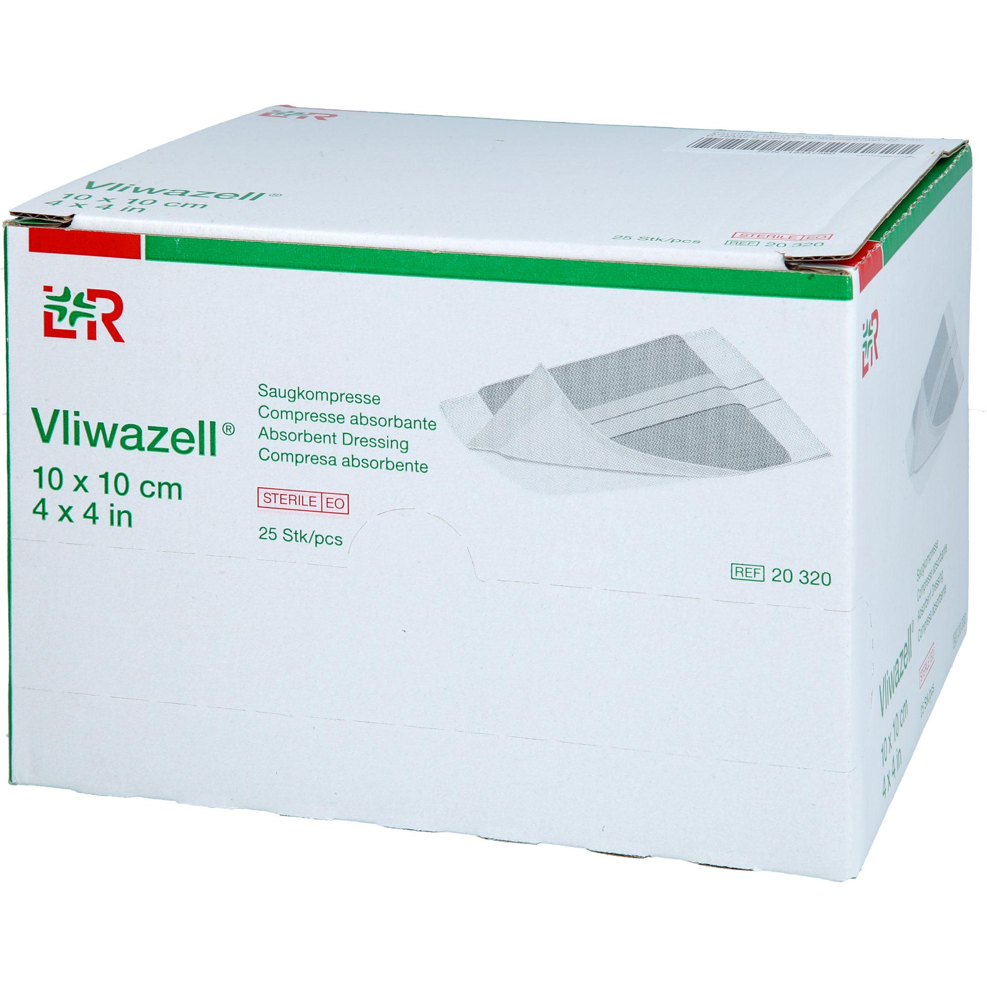 Vliwazell Saugkompressen Steril 10x10 cm 25 St Avitamed bei onfy.de kaufen 19447560