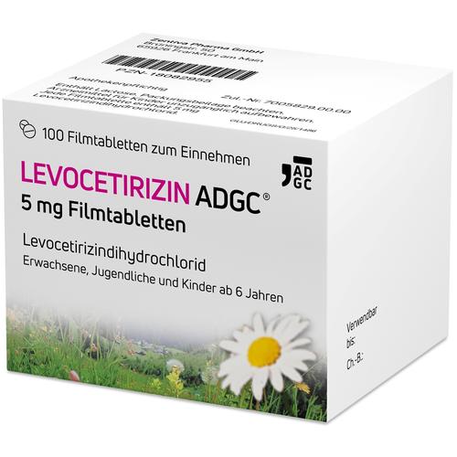 Levocetirizin Adgc 5 mg Filmtabletten 100 St Zentiva Pharma bei onfy.de kaufen 18082955