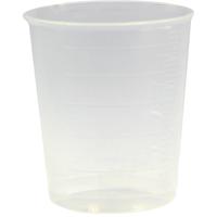 Einnehmeglas Kunststoff 30ml Transparent M. Deckel null