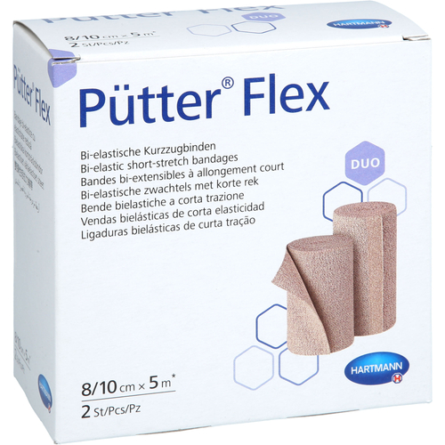 Pütter Flex Duo Binde 8/10 cmx5 M 2 St ANELK Pharma bei onfy.de kaufen 20338971