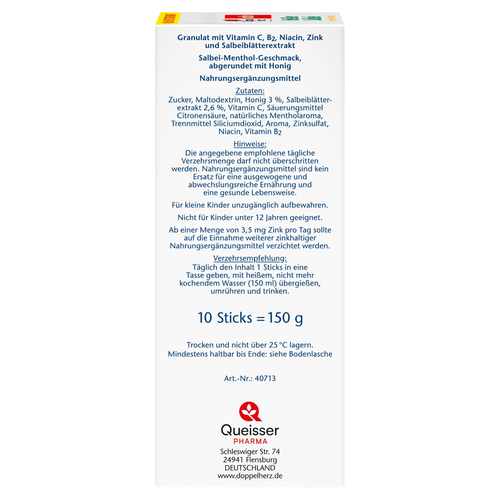 Doppelherz Heißer Salbei+honig+menthol 10 St Queisser Pharma bei onfy.de kaufen 10339389