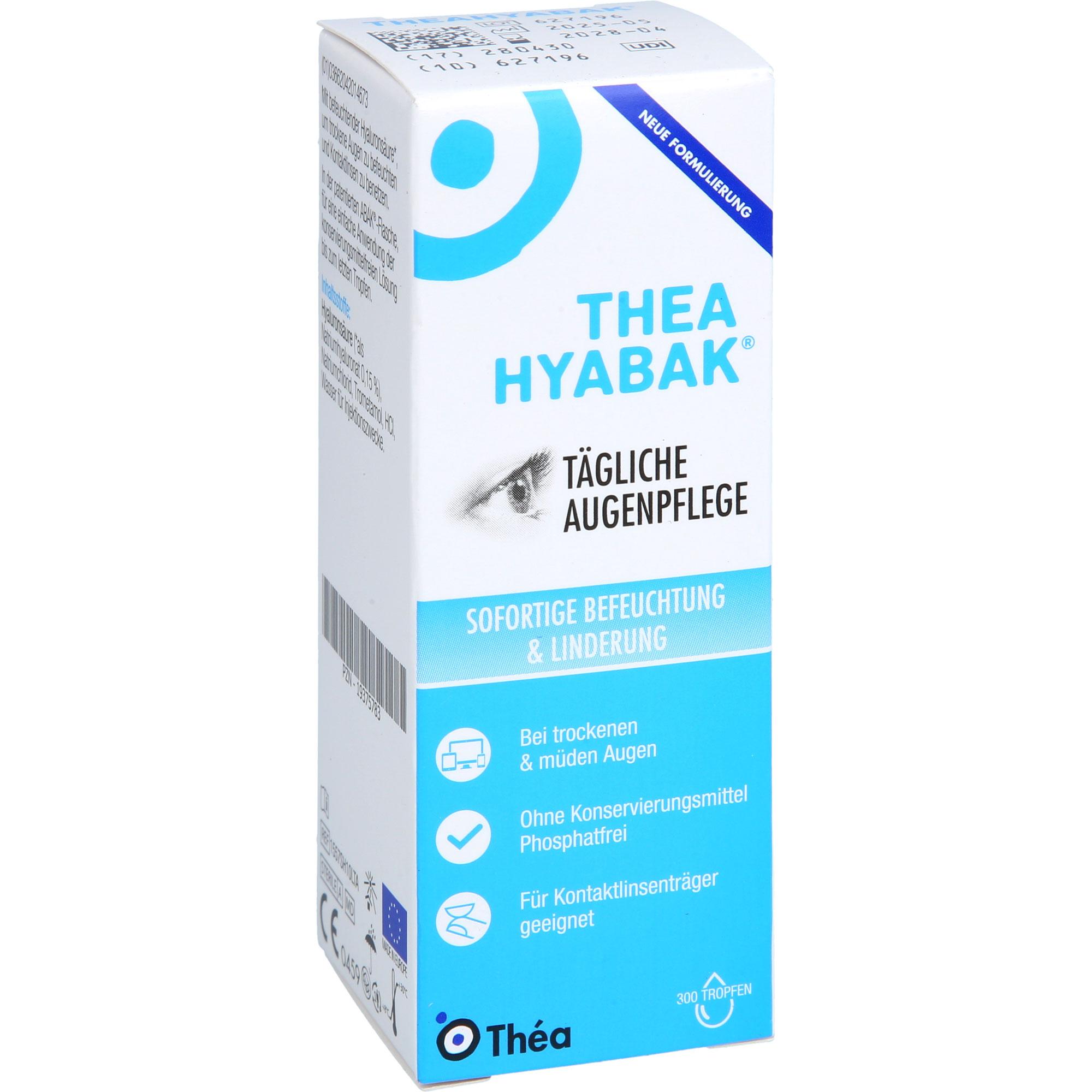 Theahyabak Augentropfen 10 ml Thea Pharma bei onfy.de kaufen 19375783