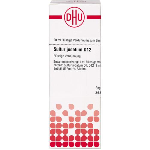 Sulfur Jodat D12 20 ml DHU-Arzneimittel bei onfy.de kaufen 04239152