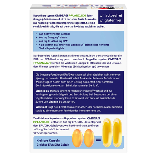 Doppelherz Omega-3 Pflanzlich System 120 St Queisser Pharma bei onfy.de kaufen 16224776