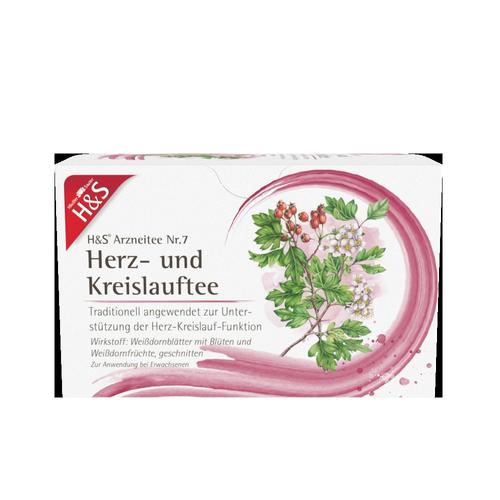 H&S Herz Kreislauf Tee 20x2.0 g H&S Tee - Gesellschaft bei onfy.de kaufen 02070559