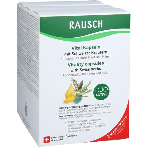 Rausch Vital Kapseln mit Schweizer Kräuter 3M 3x30x2 St RAUSCH (Deutschland) bei onfy.de kaufen 19508126