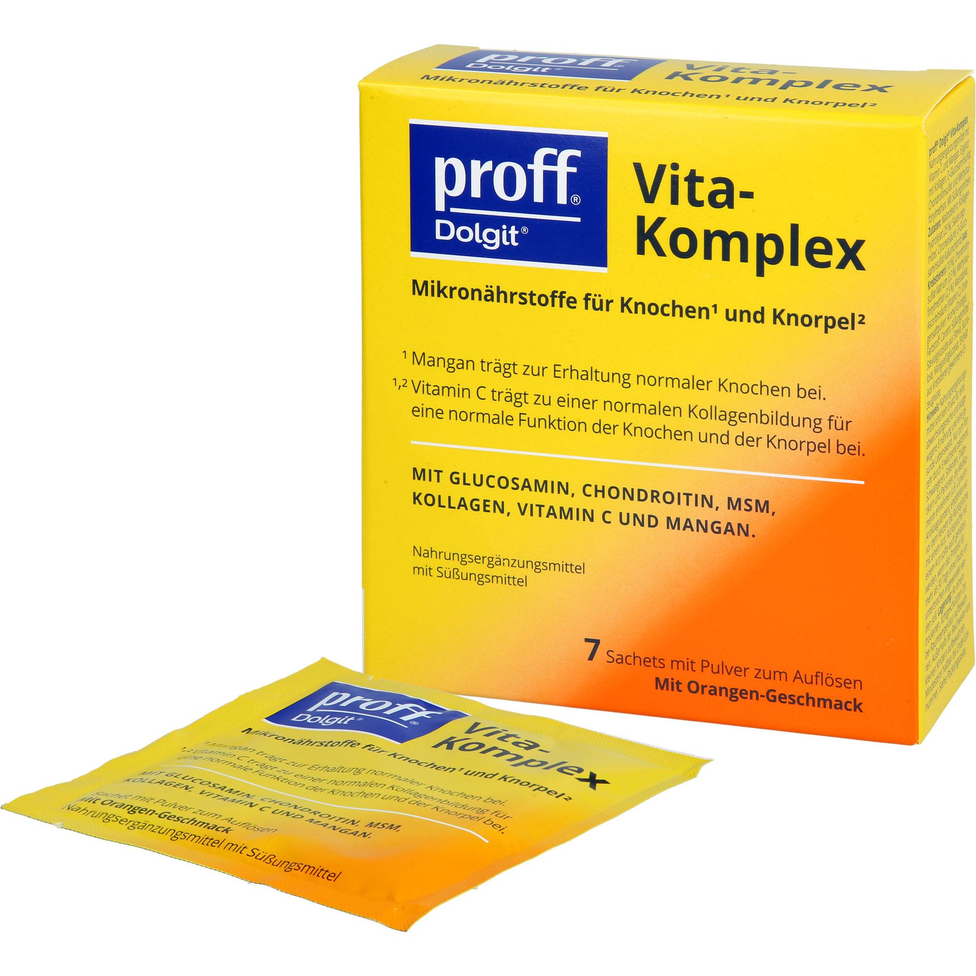 Proff Dolgit Vita-Komplex 7x12 g Dr. Theiss Naturwaren bei onfy.de kaufen 19873104