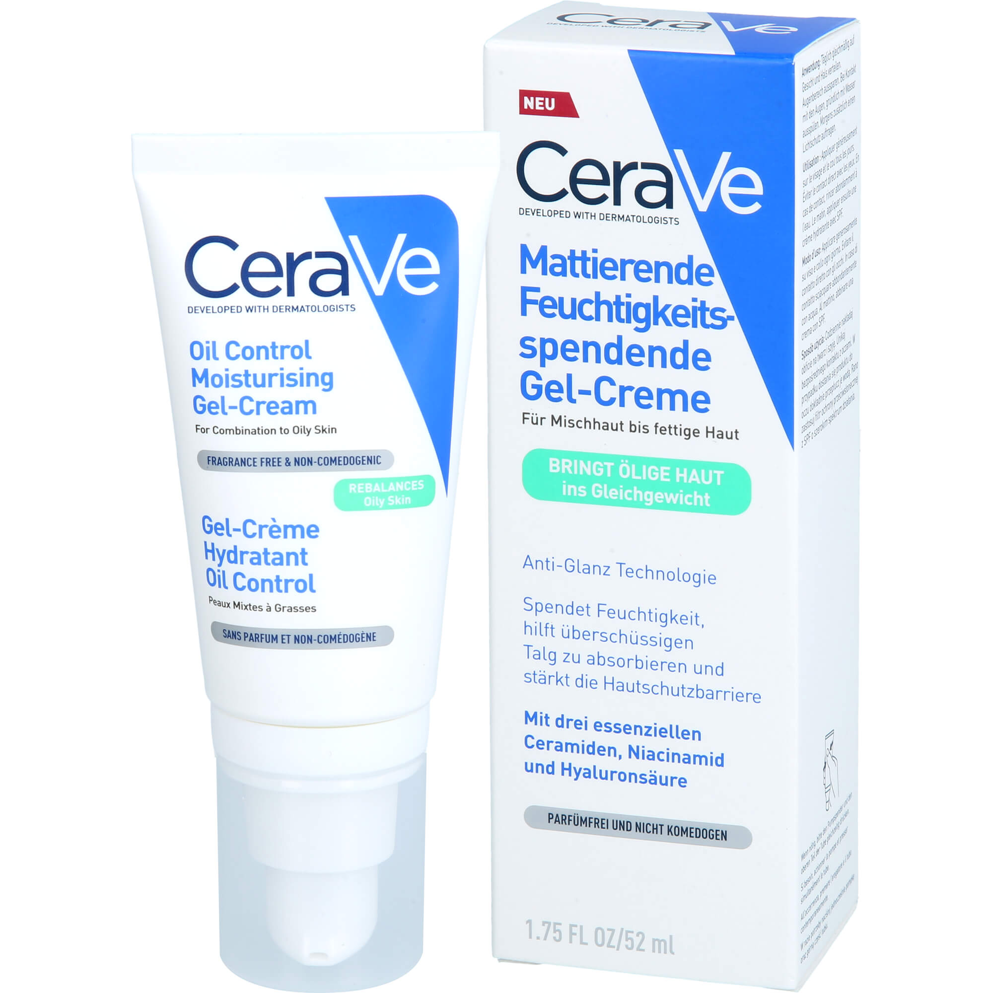 Cerave Matt. Feuchtigkeitsspendende Gel-Creme 52 ml L'Oreal Deutschland GmbH Geschäftsbereich CeraVe bei onfy.de kaufen 19305831