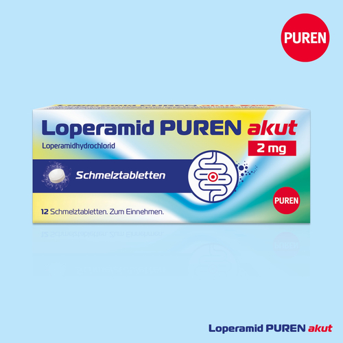 Loperamid Puren Akut 2 mg Schmelztabletten 12 St PUREN Pharma bei onfy.de kaufen 18352171