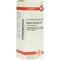 Acidum Oxalic D 6 null