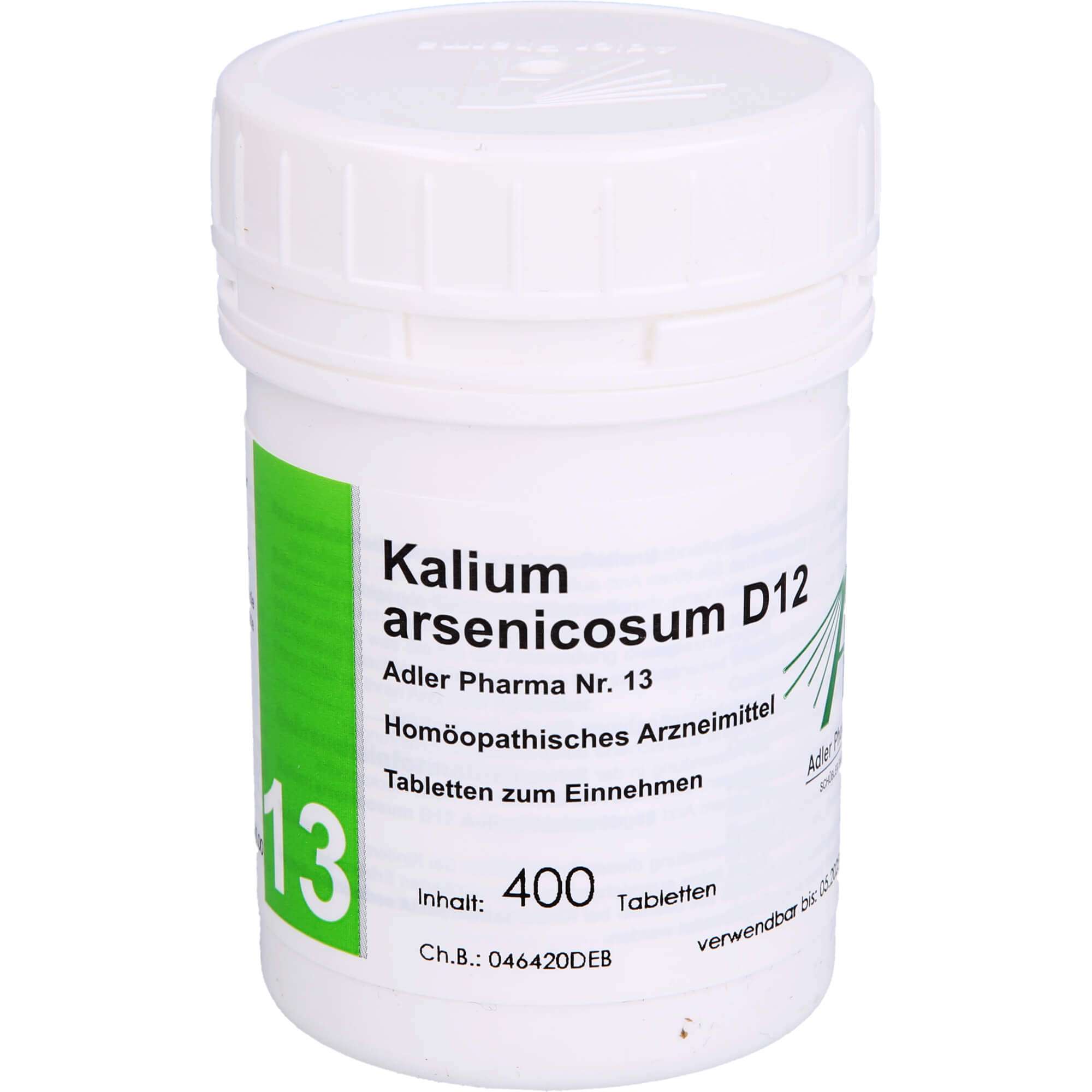 Biochemie Adler 13 Kalium Arsenicosum D12 Adler Ph null