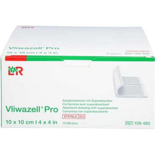 Vliwazell pro Superabsorb.kompr.steril 10x10 cm 10 St ACA Müller/ADAG Pharma bei onfy.de kaufen 17619241