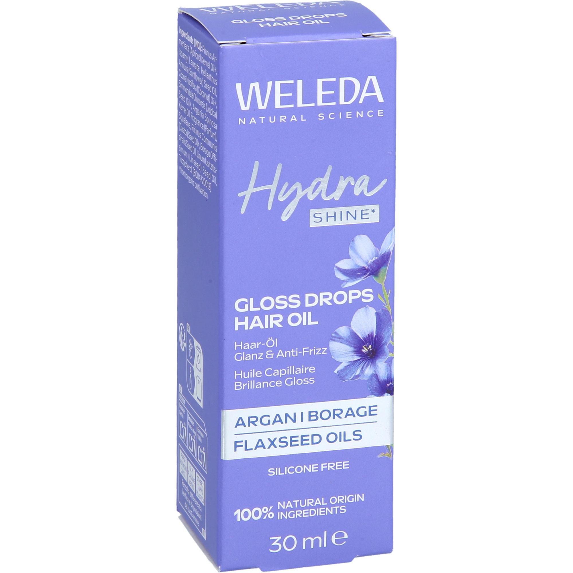 Weleda Hydrashine Gloss Drops Haar-Öl 30 ml WELEDA bei onfy.de kaufen 19903130