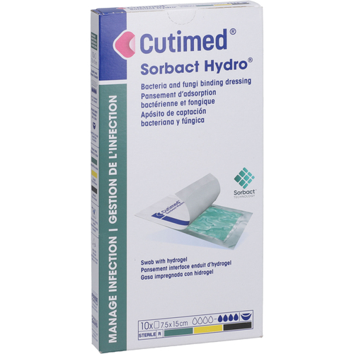 Cutimed Sorbact Hydro Kompressen 7.5x15 cm 10 St CC Pharma bei onfy.de kaufen 20180435