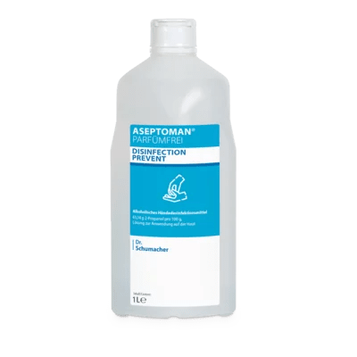 Aseptoman Parfümfrei Händedesinfektion 1 l Dr. Schumacher bei onfy.de kaufen 09614583