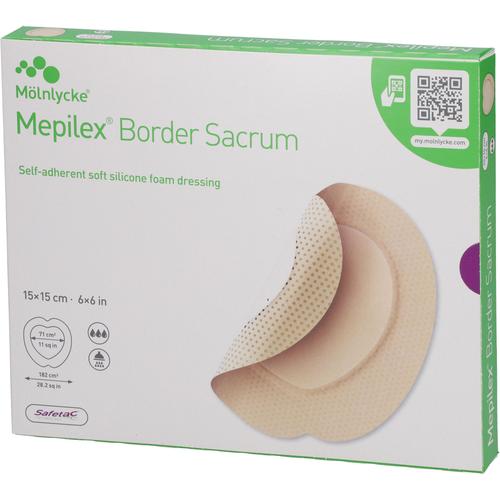 Mepilex Border Sacrum Schaumverb.15x15 cm Steril 5 St Crosp Medical bei onfy.de kaufen 18395766