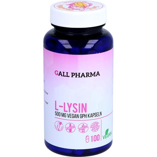 L-Lysin 500mg Vegan Gph Kapseln 100 St Hecht-Pharma bei onfy.de kaufen 16362030