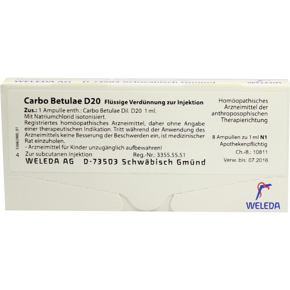 Carbo Betulae D20 null