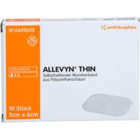 Allevyn Thin 5x6 cm Dünne Wundauflage null