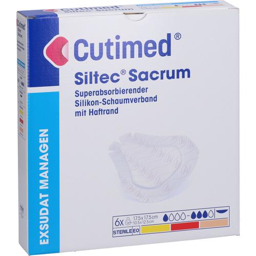 Cutimed Siltec Sacrum 17.5x17.5 cm Kompressen 6 St Avitamed bei onfy.de kaufen 19507380