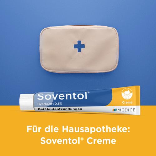 Soventol HydroCort 0.5% Creme bei akuten Hautentzündungen  30 g MEDICE Arzneimittel Pütter bei onfy.de kaufen 04465138