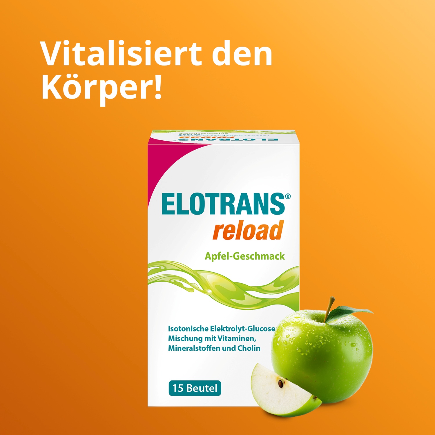 Elotrans Reload Apfel 15x7.45 g STADA Consumer Health Deutschland bei onfy.de kaufen 19268573