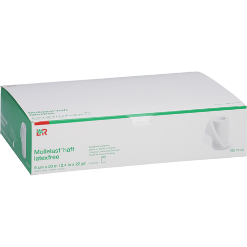 Mollelast Haft Latexfrei Weiß 6cm x 20M Gedehnt 6 St Lohmann & Rauscher bei onfy.de kaufen 09885939