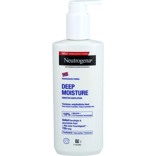 Neutrogena Deep Moisture Bodylotion Sensitive 250 ml Kenvue Germany GmbH (CHC) bei onfy.de kaufen 19283785