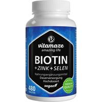 Biotin 10mg Hochdosiert + Zink + Selen null