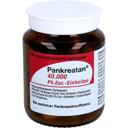 Pankreatan 40.000 Ph.eur.-Einheiten 50 St NORDMARK Pharma bei onfy.de kaufen 18676011
