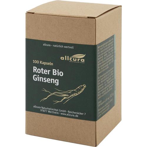 Roter Bio Ginseng 100 St allcura Naturheilmittel bei onfy.de kaufen 16501796