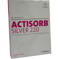 Actisorb 220 Silver 9.5x6.5cm Steril null