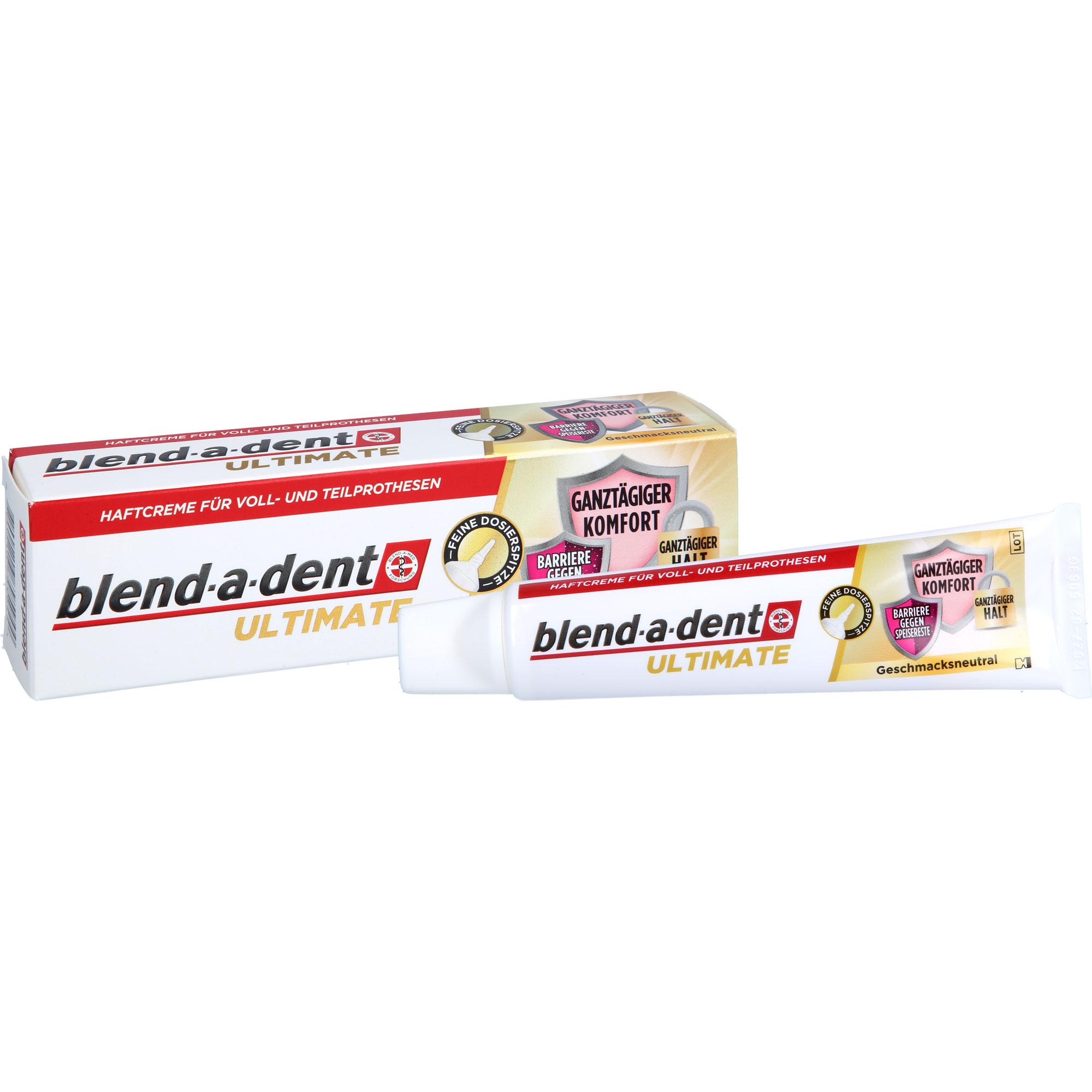 Blend-A-Dent Ultimate Haftcreme Geschmacksneutral 40 g WICK Pharma - Zweigniederlassung der Procter & Gamble bei onfy.de kaufen 19683651