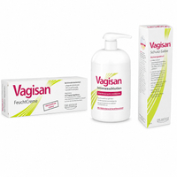 Vagisan Feuchtcreme 50 g + Vagisan Schutz-Salbe 75 ml + Vagisan Intimwaschlotion 500 ml 2900000000049