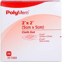 Polymem Wund Pad M Selbstkleb Fix Vies 2.5x2.5cm null