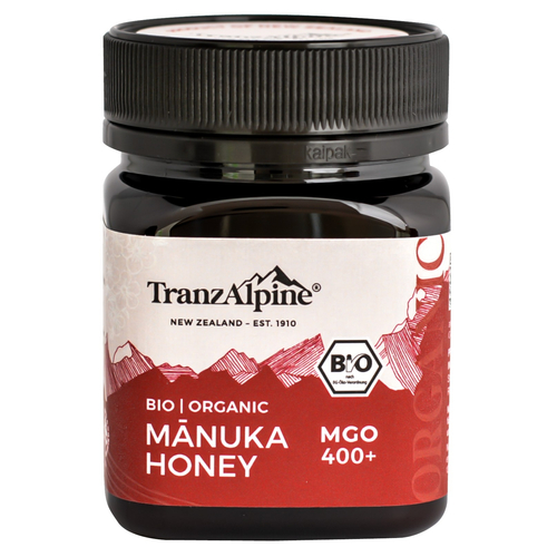 Bio Manuka Honig Mgo 400+ Tranzalpine 250 g HOYER bei onfy.de kaufen 13330756